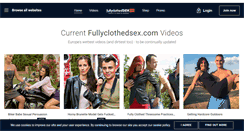 Desktop Screenshot of fullyclothedsex.com